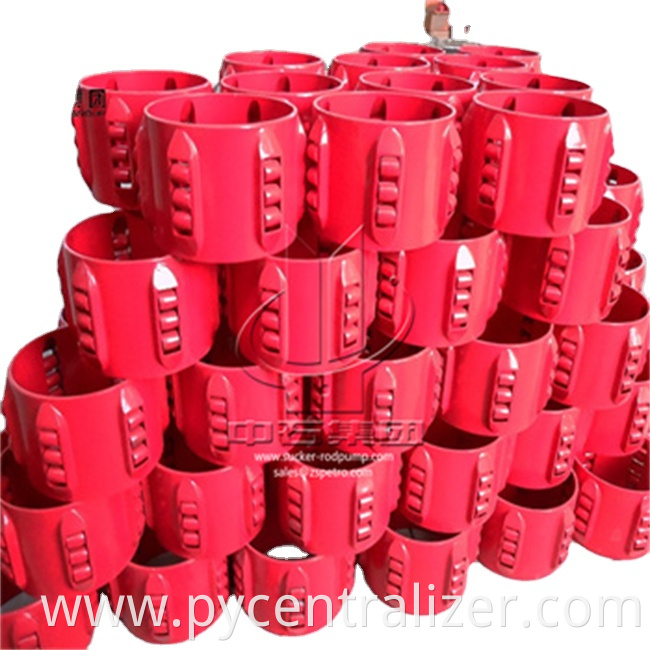 Solid Rigid Straight Vanes Bow Spring Centralizer For Casing Drilling With API